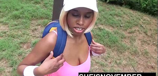  Wedgie In Butt Big Ass Black Girl Walking In Public Flashing Beautiful African American Booty And Cookie Monster Panties In Mini Skirt Then Expose Butt Msnovember HD Sheisnovember